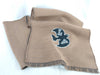 LOUIS VUITTON Limited Edition 100% Wool Scarf Brown