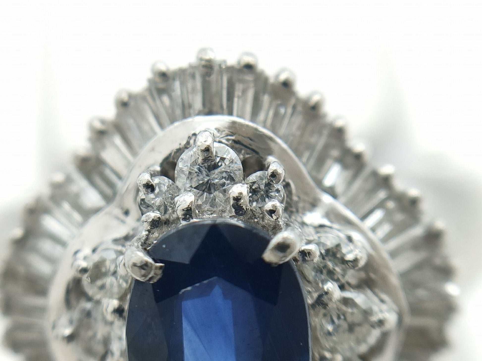 S1.06ct D0.75ct PT900 8.2g Ring 