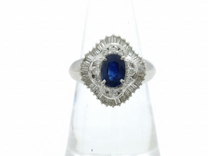 S1.06ct D0.75ct PT900 8.2g Ring 