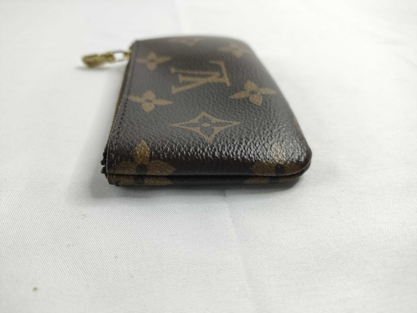 LOUIS VUITTON Monogram Pochette Cle CT2282 Coin Case