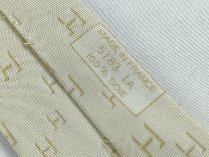 HERMES Hermes Tie Cream Other Accessories