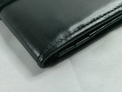 BURBERRY Black Business Card Case, Card Case, Pass Case, Business Card Case