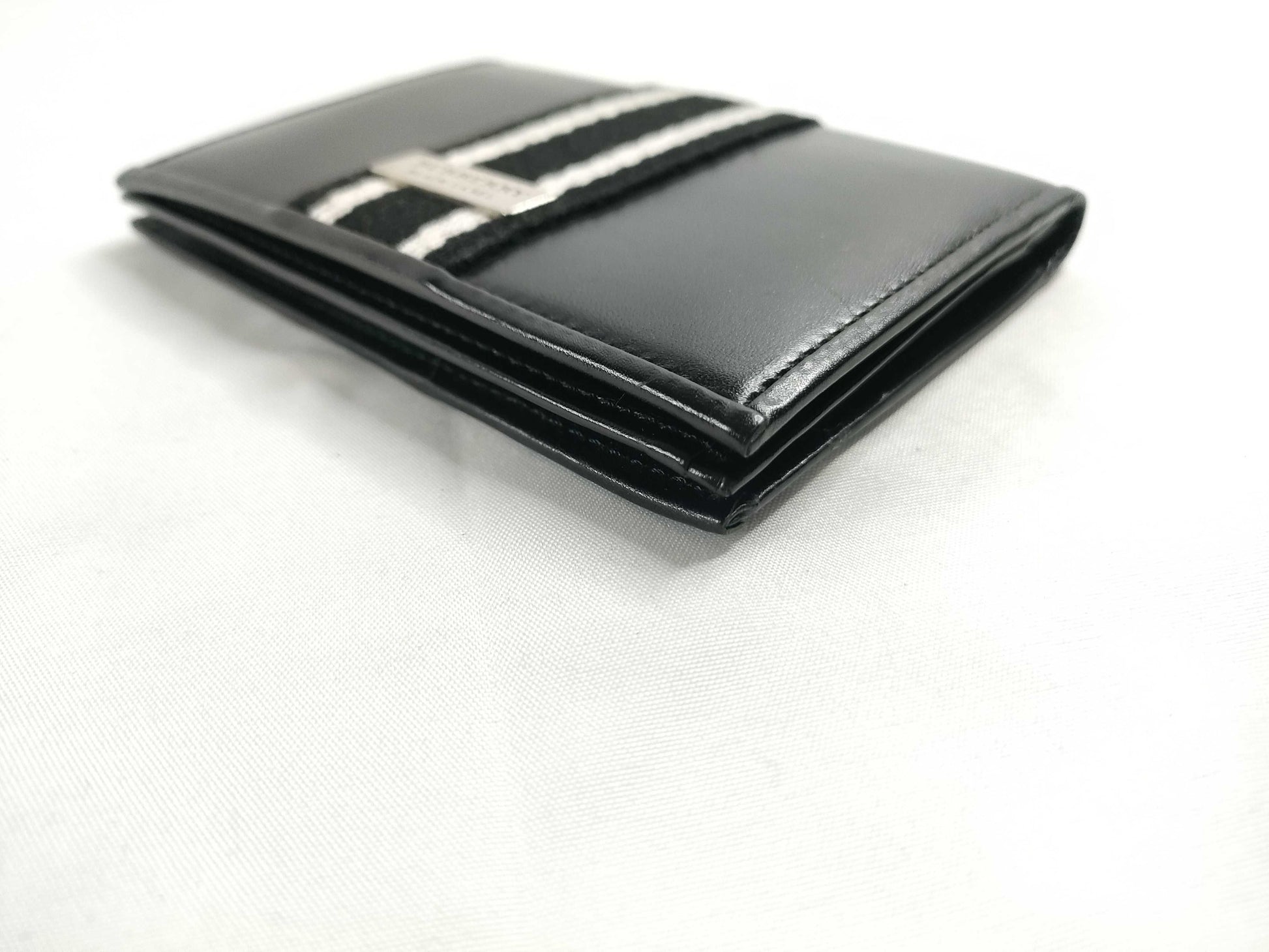 BURBERRY Black Business Card Case, Card Case, Pass Case, Business Card Case