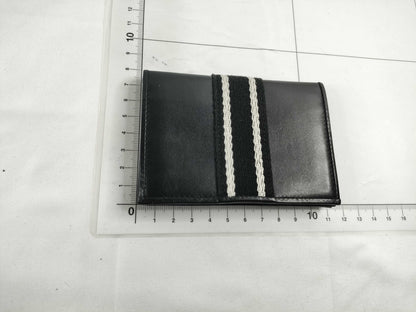 BURBERRY Black Business Card Case, Card Case, Pass Case, Business Card Case