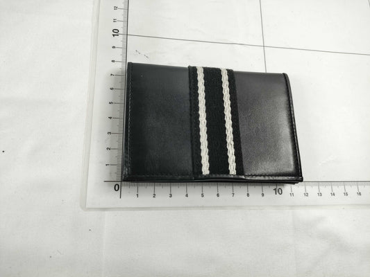BURBERRY Black Business Card Case, Card Case, Pass Case, Business Card Case