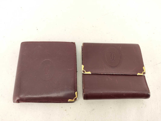 Cartier 2-piece wallet set