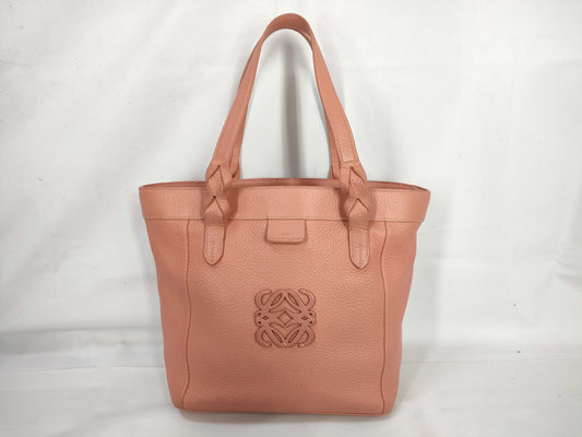 LOEWE Leather Fusta Tote Bag