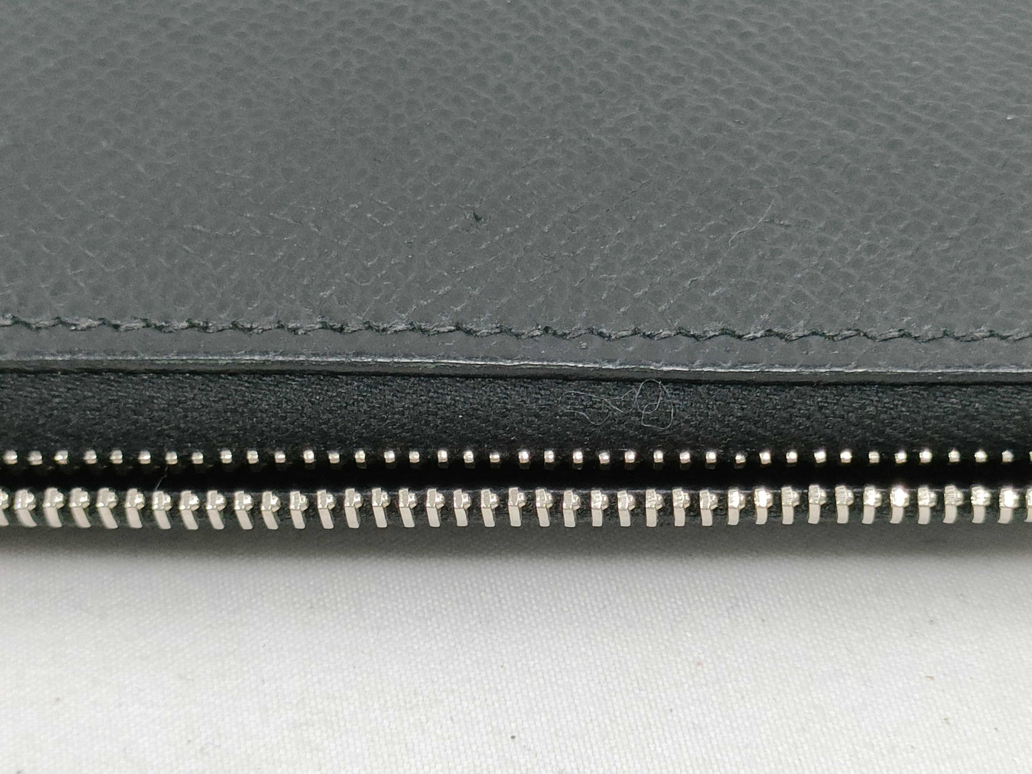 HERMES Leather Long Wallet