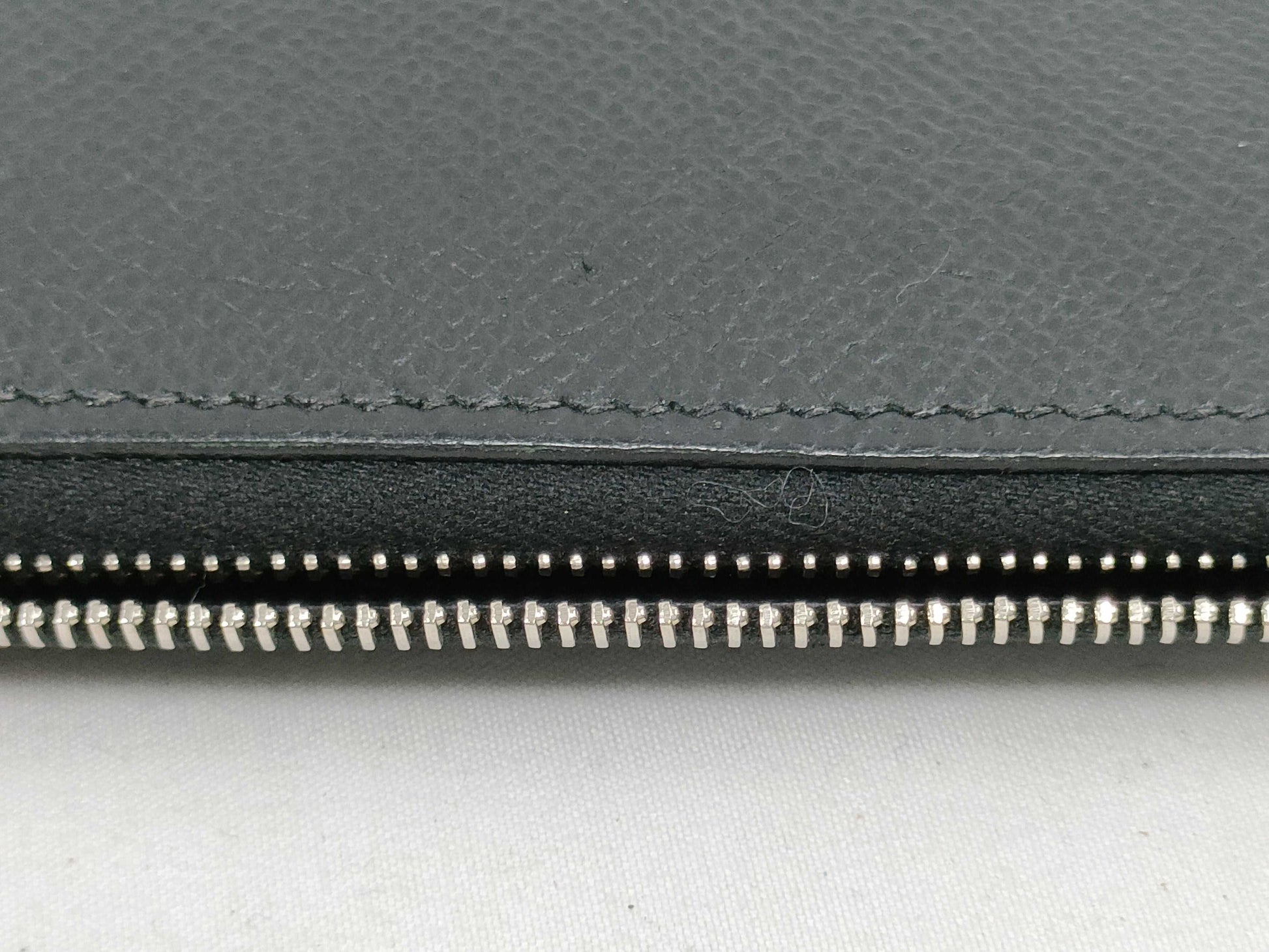 HERMES Leather Long Wallet