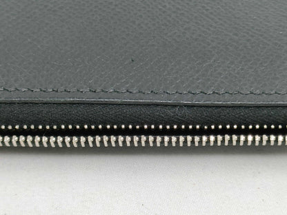 HERMES Leather Long Wallet