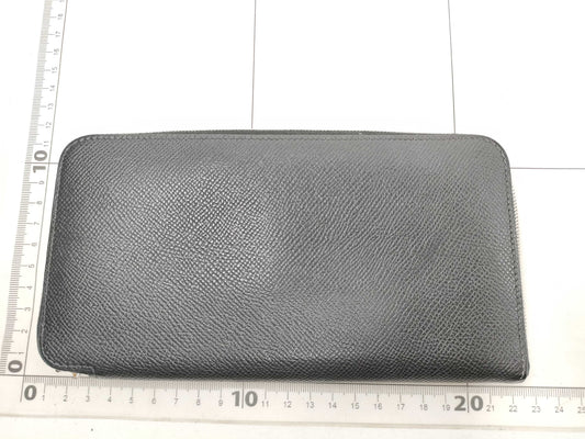 HERMES Leather Long Wallet