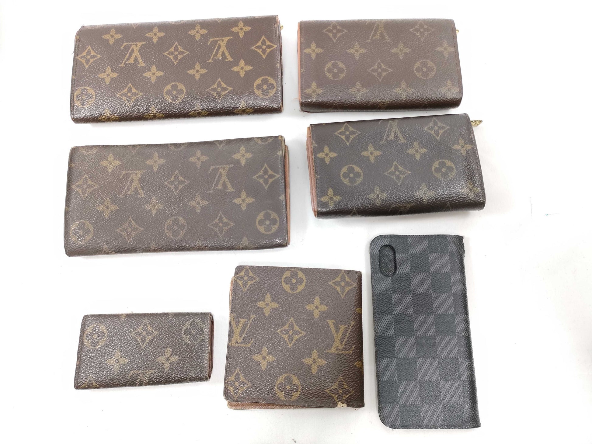 LOUIS VUITTON Monogram Louis Vuitton Monogram Wallet Accessories 7-Piece Wallet