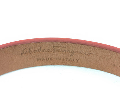 Salvatore Ferragamo Gancini Leather Belt