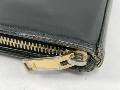 SAINT LAURENT Long Wallet with Round Zipper