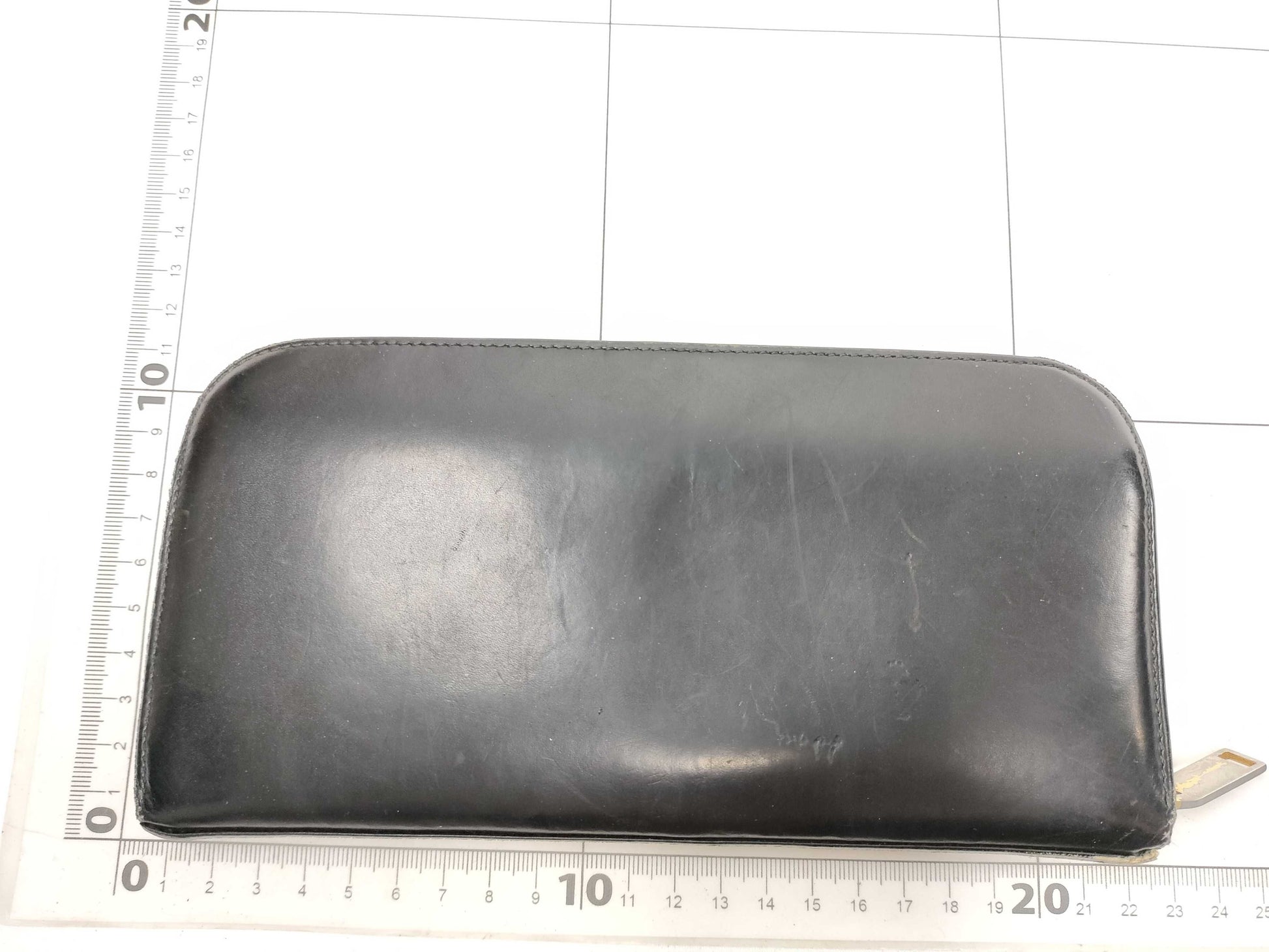 SAINT LAURENT Long Wallet with Round Zipper