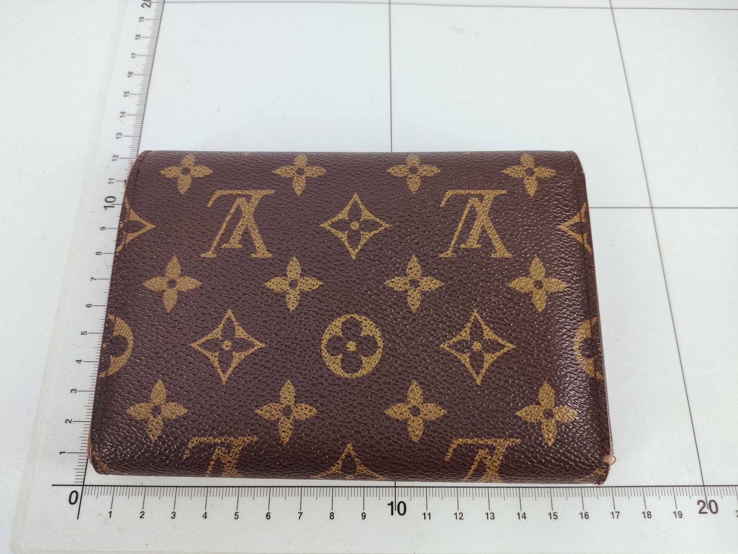 LOUIS VUITTON Monogram Porte Tresor Etui Papier Monogram Wallet M61202 SP0996