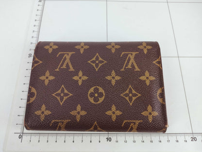 LOUIS VUITTON Monogram Porte Tresor Etui Papier Monogram Wallet M61202 SP0996