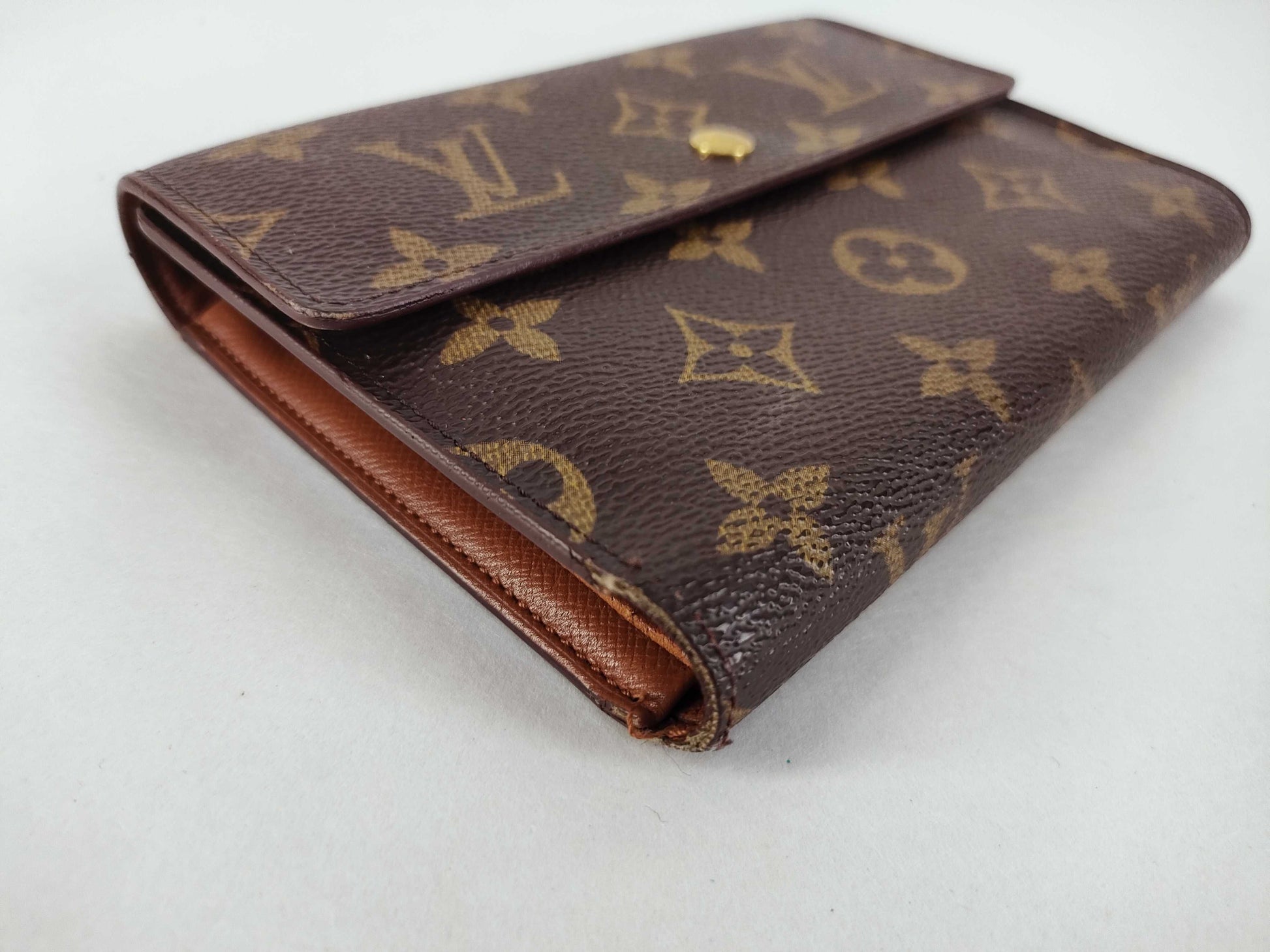LOUIS VUITTON Monogram Porte Tresor Etui Papier Monogram Wallet M61202 SP0996
