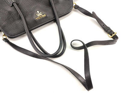 PRADA Prada 2-Way Handbag BN2655 Accessories: Dust Bag, Shoulder Strap, Tote Bag