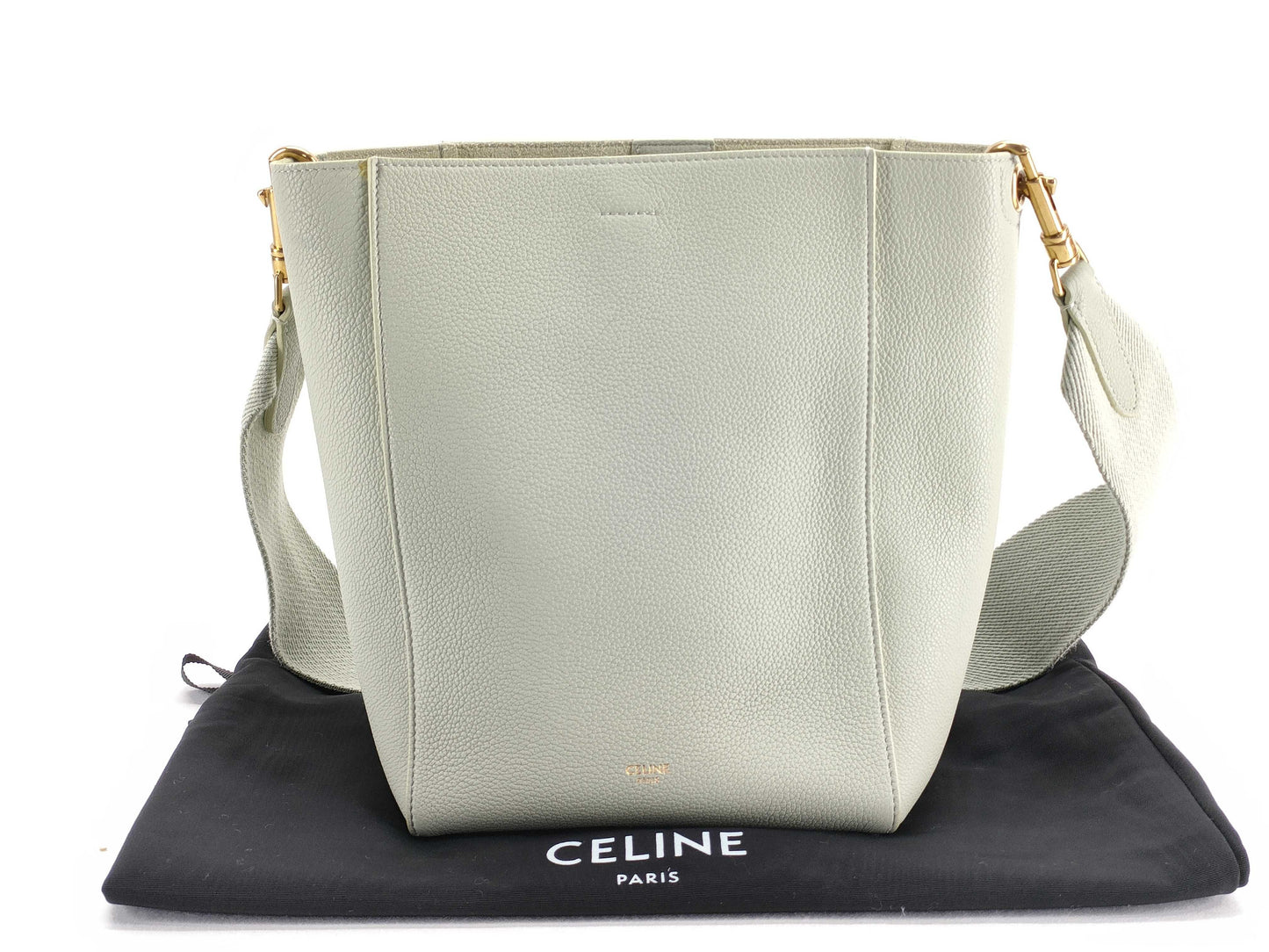 CELINE Sangle Bucket Tote Bag Shoulder Bag