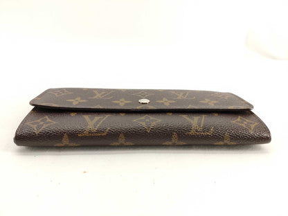 LOUIS VUITTON Monogram Louis Vuitton Monogram Porte Monnaie Credit Wallet