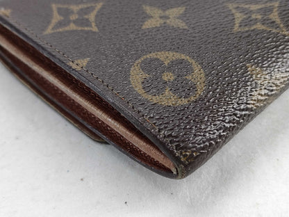 LOUIS VUITTON Monogram Louis Vuitton Monogram Porte Monnaie Credit Wallet