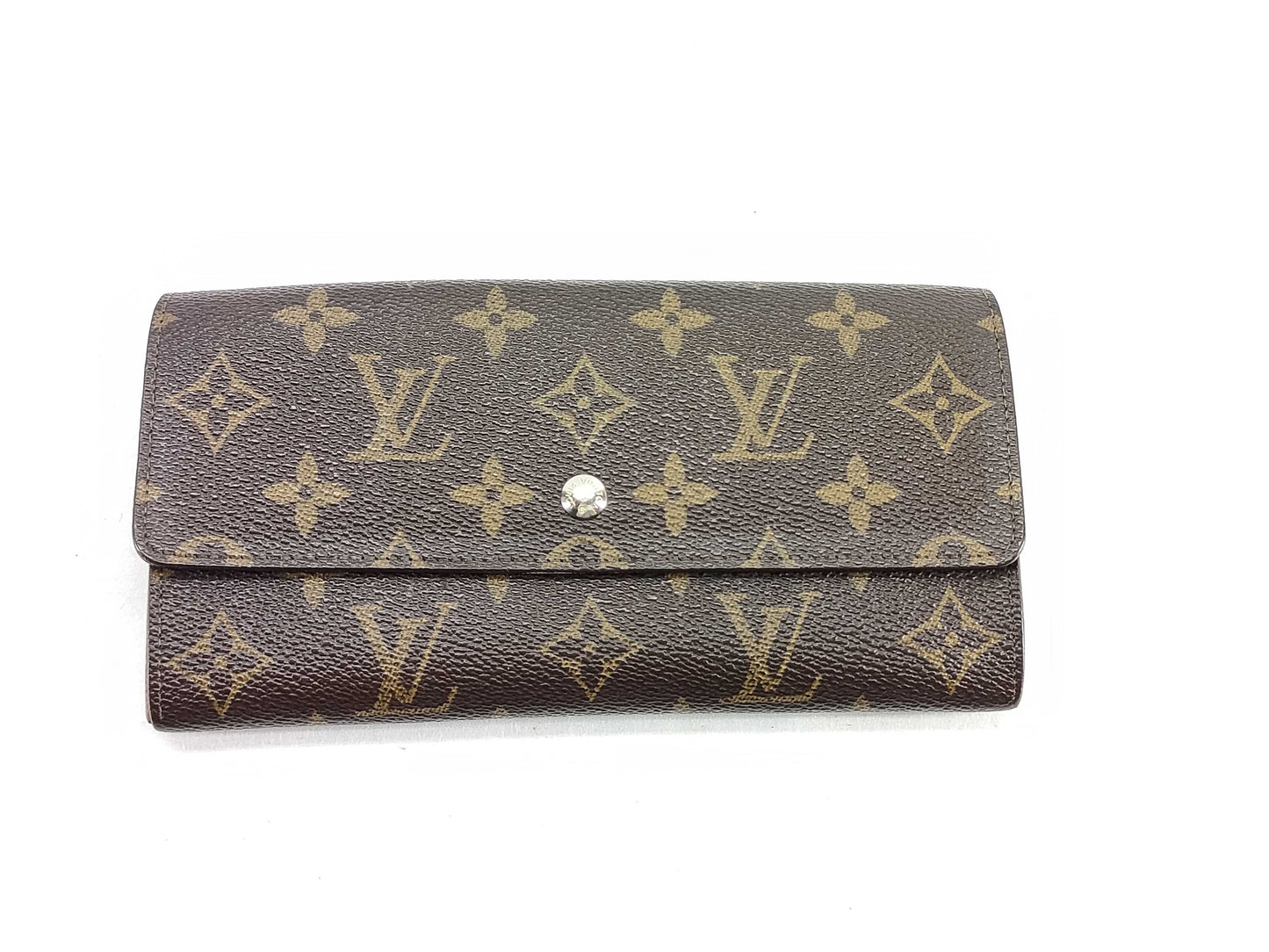 LOUIS VUITTON Monogram Louis Vuitton Monogram Porte Monnaie Credit Wallet