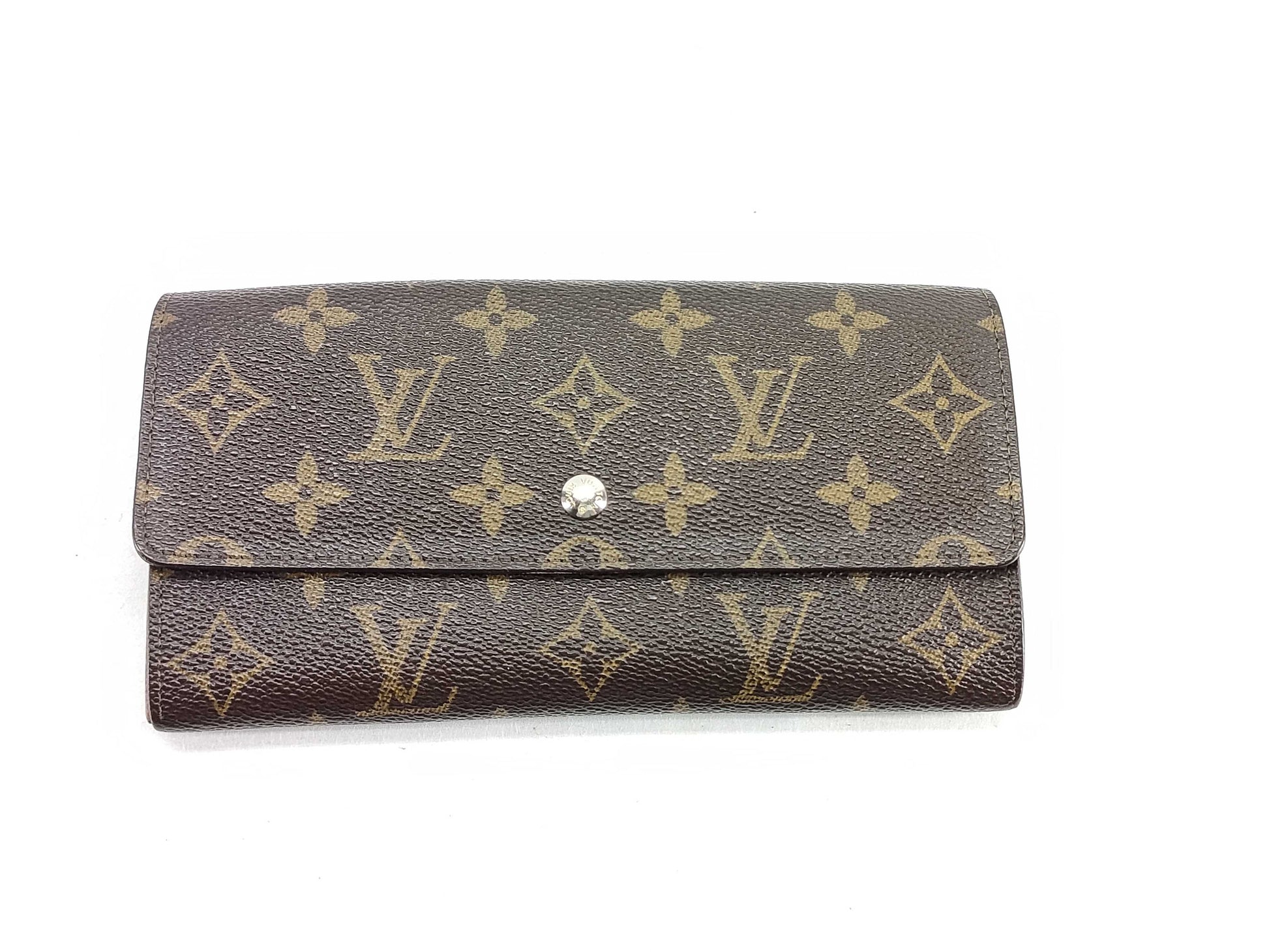 LOUIS VUITTON Monogram Louis Vuitton Monogram Porte Monnaie Credit Wallet