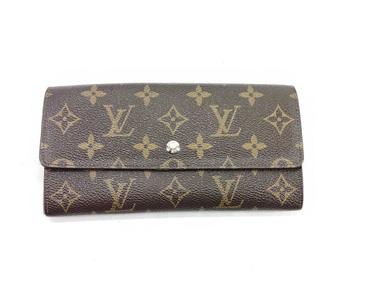 LOUIS VUITTON Monogram Louis Vuitton Monogram Porte Monnaie Credit Wallet