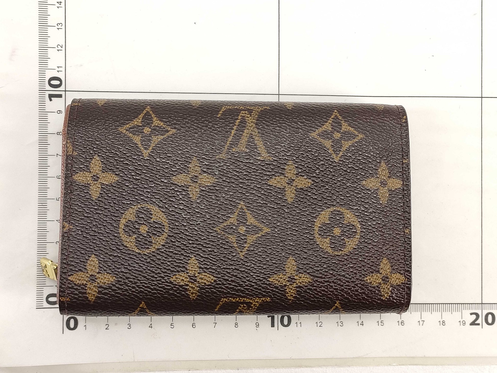 LOUIS VUITTON Monogram Louis Vuitton Monogram Porte Monnaie Viet Tresor M61730 Wallet