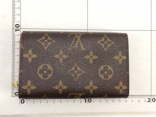 LOUIS VUITTON Monogram Louis Vuitton Monogram Porte Monnaie Viet Tresor M61730 Wallet