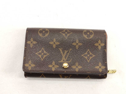 LOUIS VUITTON Monogram Louis Vuitton Monogram Porte Monnaie Viet Tresor M61730 Wallet