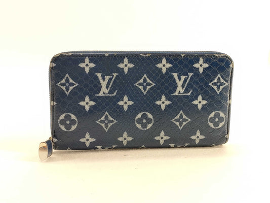 LOUIS VUITTON Louis Vuitton Monogram Python Zippy Wallet N80686 Accessories: Box, dust bag, wallet