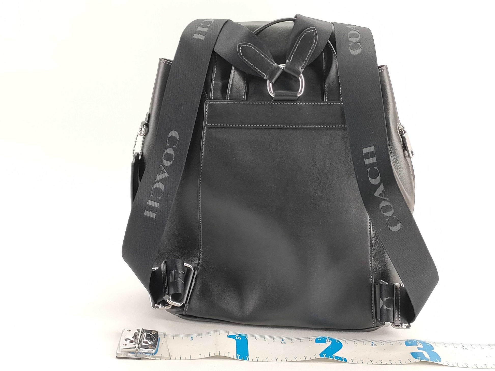 COACH Leather Backpack