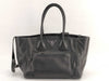 PRADA Vitello Phoenix Leather 2-Way Tote Bag, Black, BN2795