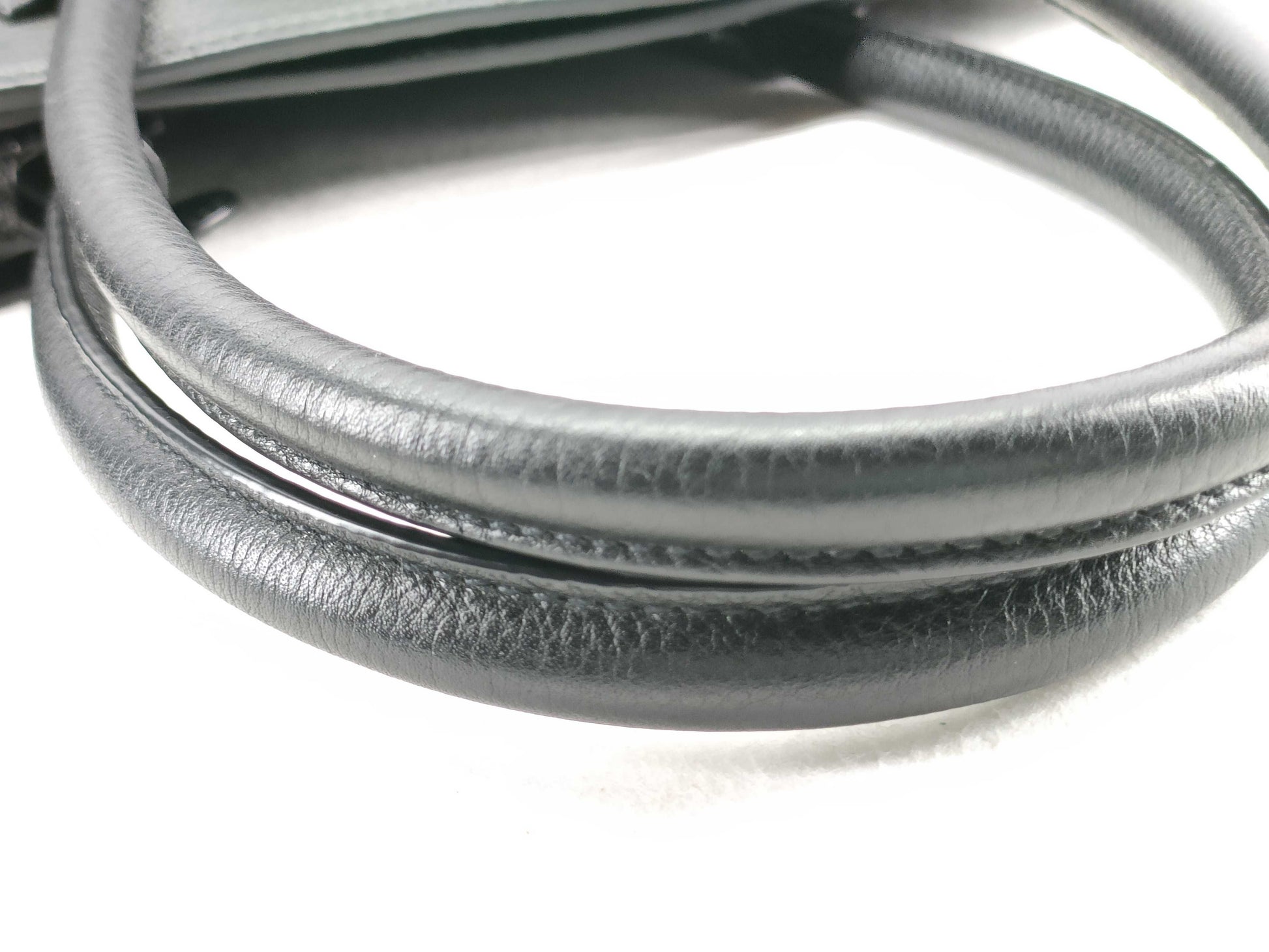 PRADA Vitello Phoenix Leather 2-Way Tote Bag, Black, BN2795