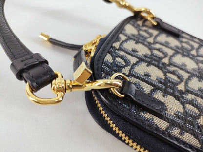 Dior Trotter Oblique 30 Montaigne Phone Shoulder Bag