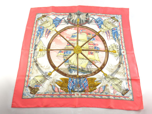 HERMES Carré 90 VIVE LE VENT Scarf Accessories: Box and other accessories