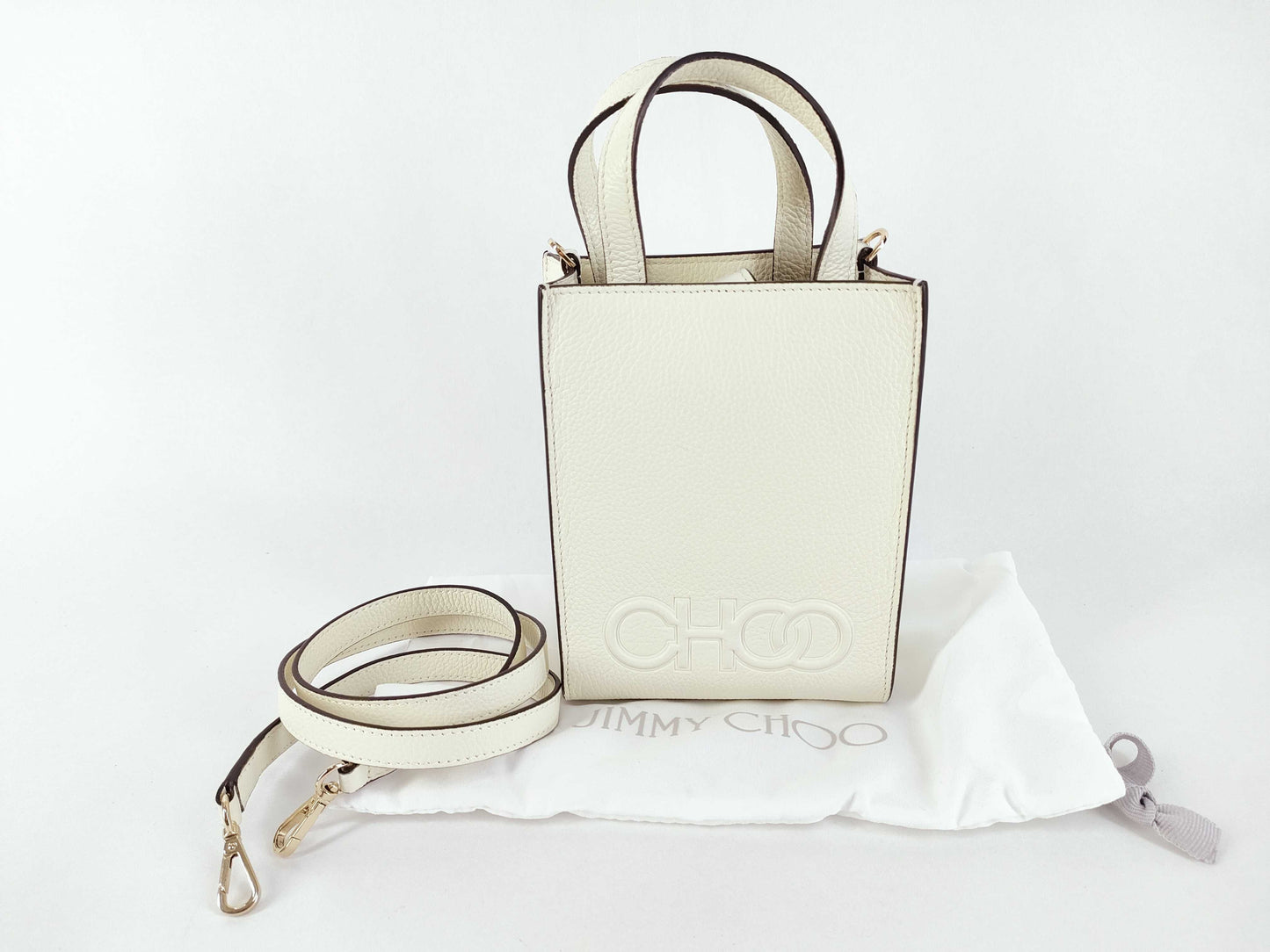 JIMMY CHOO Logo Mini 2-way Handbag Accessories: Shoulder Strap Handbag