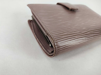 LOUIS VUITTON Epi Louis Vuitton Epi Double Hook Wallet
