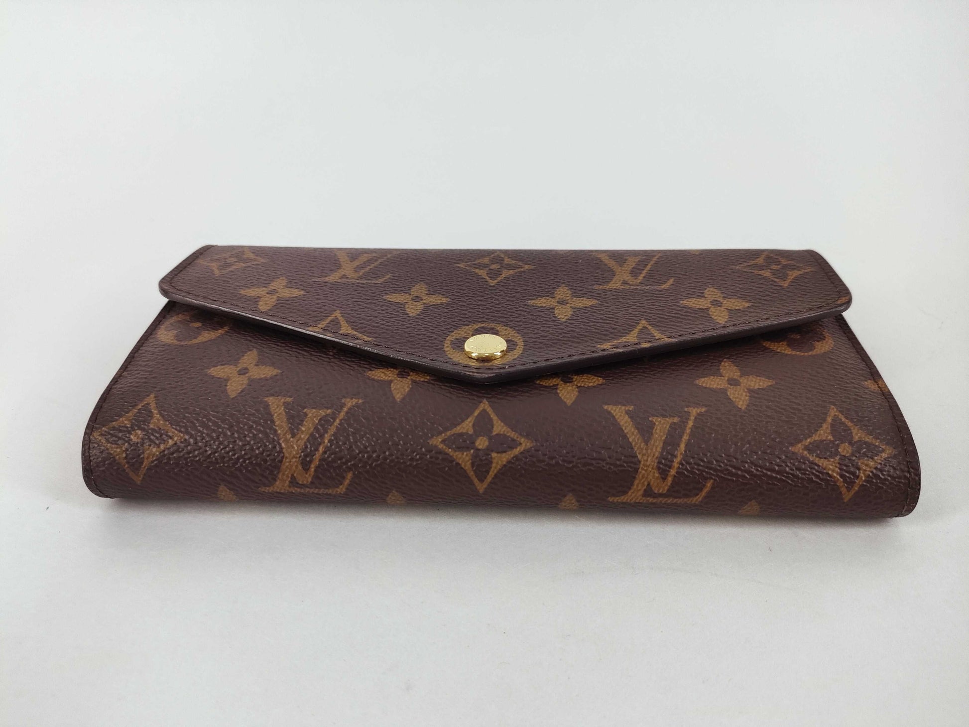LOUIS VUITTON Monogram Portefeuille Sarah Rose Ballerine M62235 RFID Initial Wallet