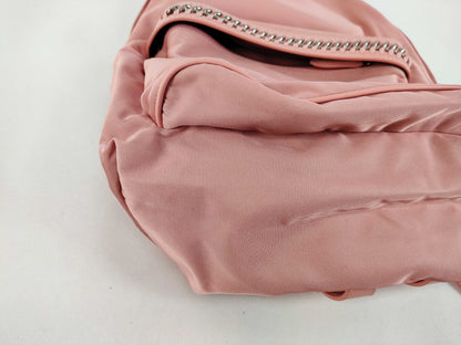 Stella McCartney Falabella Nylon Backpack, Pink. Includes dust bag and backpack.