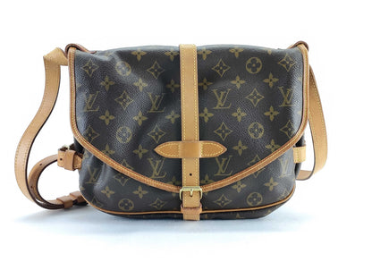 LOUIS VUITTON Monogram Saumur 30 Shoulder Bag