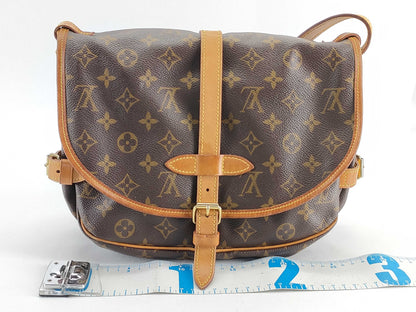 LOUIS VUITTON Monogram Saumur 30 Shoulder Bag