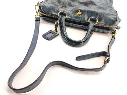 PRADA Prada 2-Way Bag, Navy, BN2324 Boston Bag