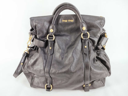 Miu Miu Handbag Shoulder Bag 2-way Leather Handbag