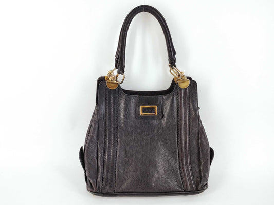 Chloe Irene Leather Handbag, 2-Way Shoulder Bag/Handbag
