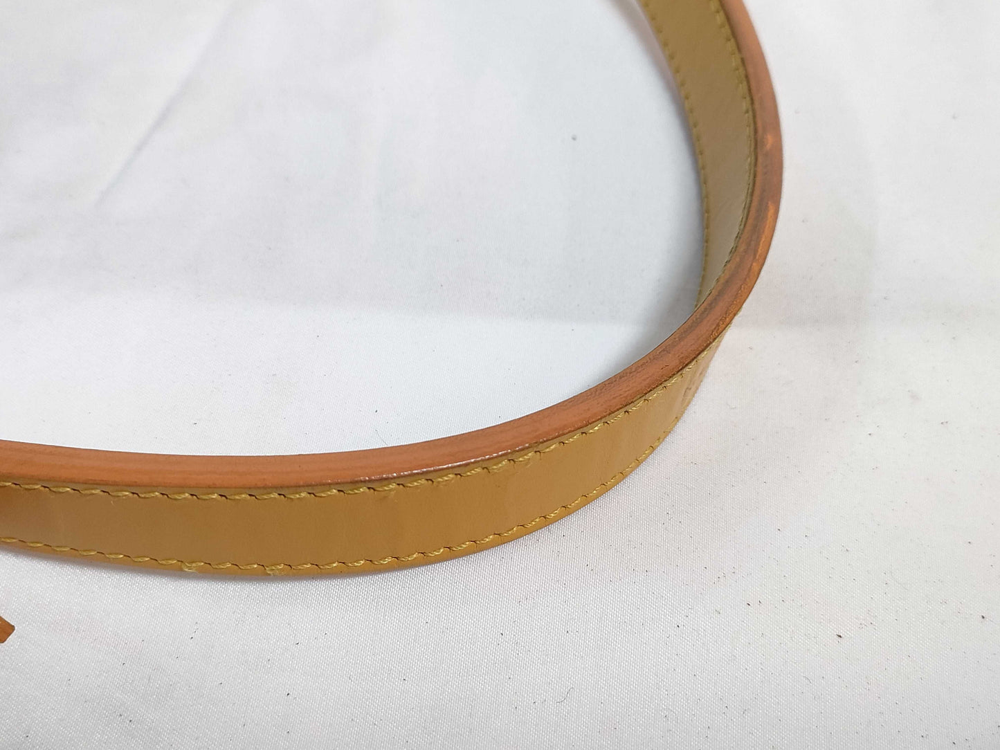 LOUIS VUITTON Epi LV Noe Epi Yellow Shoulder Bag