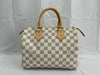 LOUIS VUITTON Damier Azur Speedy 25 Handbag