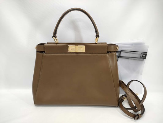 FENDI Peekaboo Iconic Medium Handbag 8BN226 Handbag